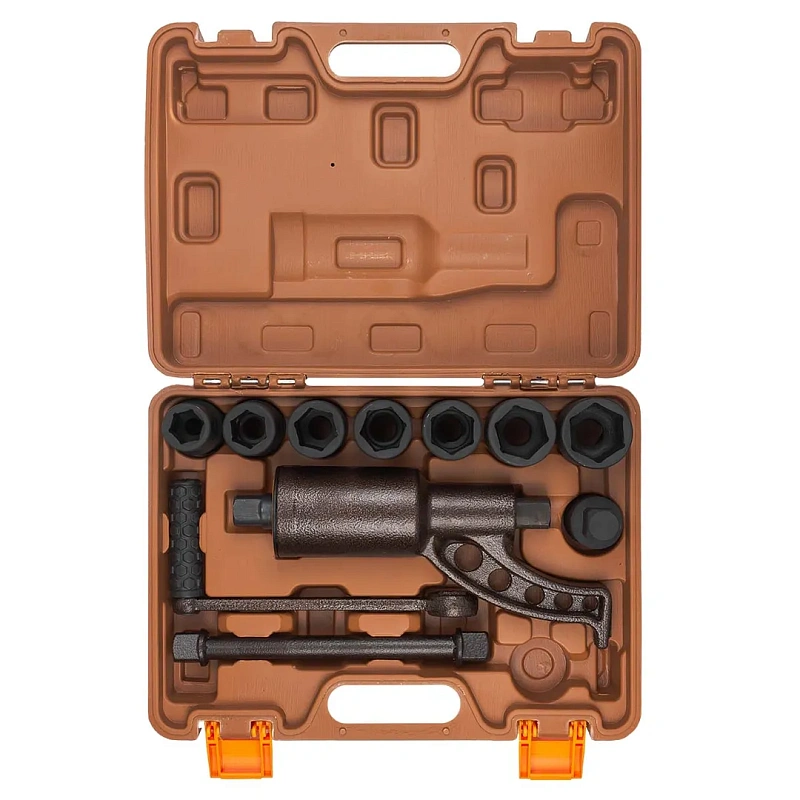 Гайковерт ручной с редуктором 1'', головки 24-41 мм, и адаптер 1'', L270 мм, передаточное число 1:58, 4800 Н/м FORSTIME FT-34122136 HS