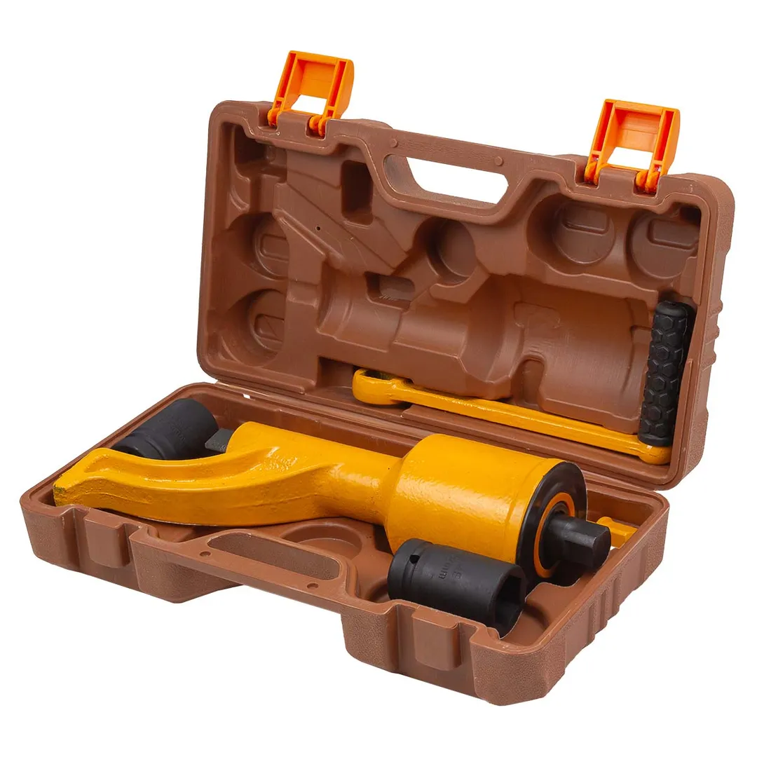 Гайковерт ручной с редуктором 1", головки 32, 33 мм, L330 мм, передаточное число 1:78, 7500 Н/м FORSTIME FT-34114102 HS