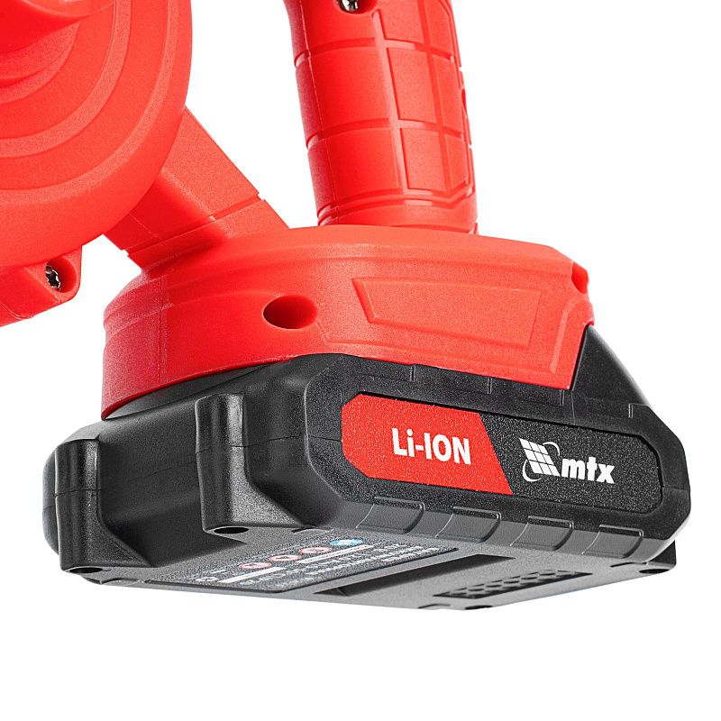 Воздуходувка-пылесос акк. портативная, LB-185, 35 м/с, 170 м3/ч, Li-Ion, 20 В MTX 59620