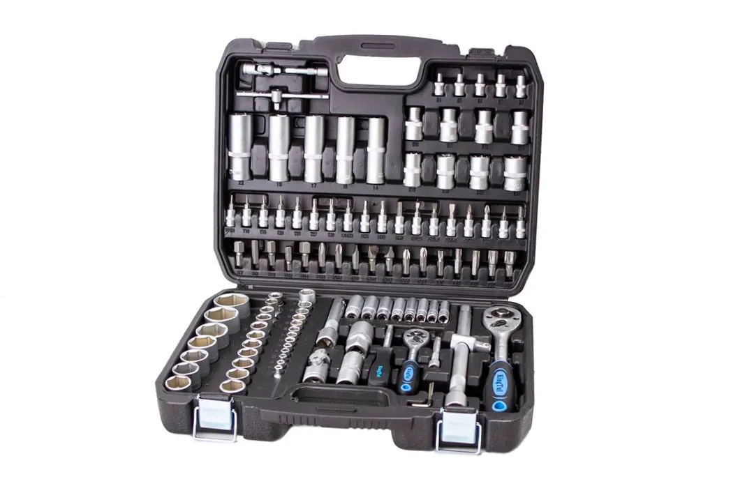 Набор инструментов 108 пр 1/4''&1/2'' 6-гр KINGTUL KT-108