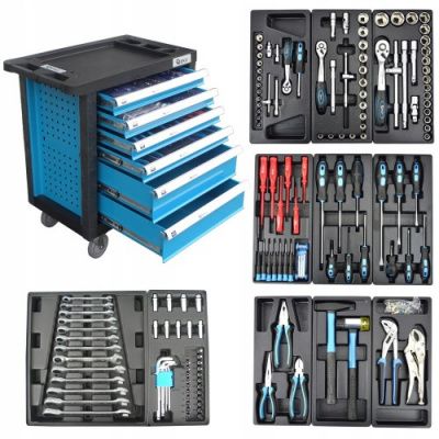 Тележка инструментальная с инструментом, 245 пр. Geko G10831