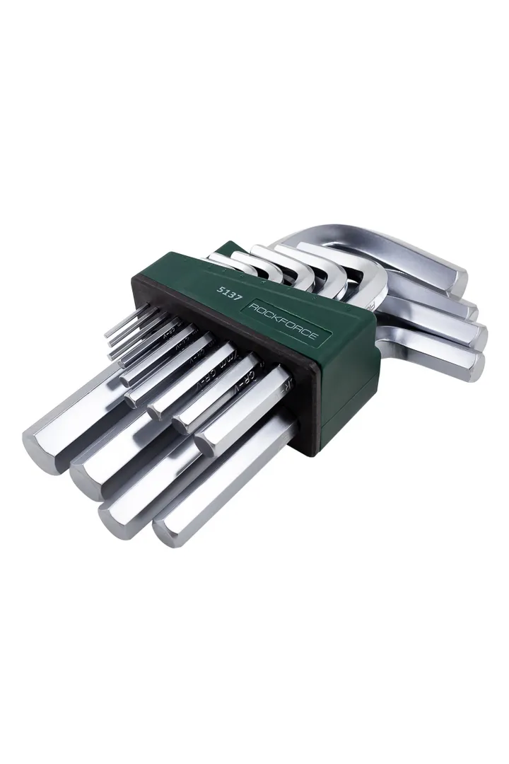 Набор шестигранных ключей 10 пр. RockForce RF-5102