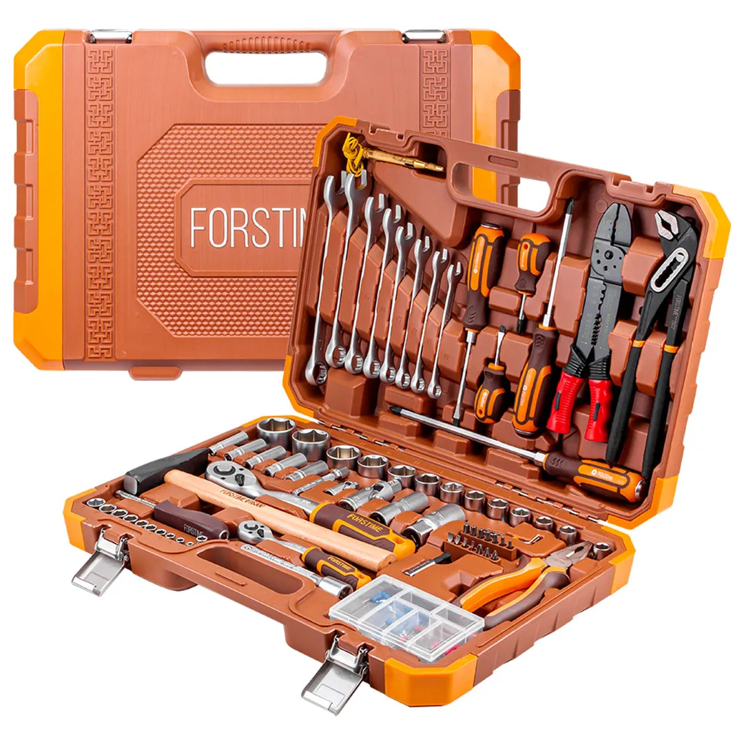Набор инструментов 99 пр 1/4''&1/2'' FORSTIME FT-4992-5