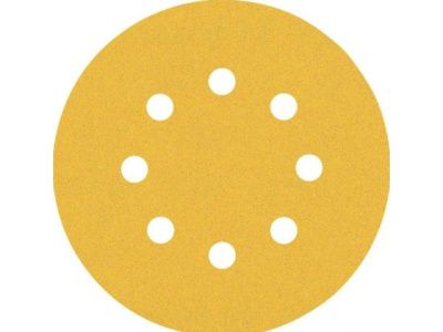Шлифлист Expert C470 125 мм, K120 с 8 отверстиями Bosch 2608900912