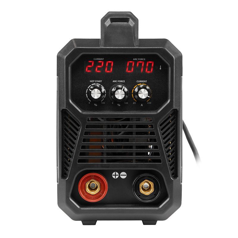 Аппарат инвертор. дуговой сварки DM-220 Standart, 220 А, ПВ 60% Denzel 94326