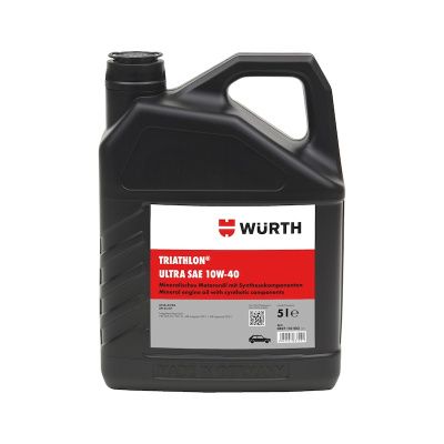 Масло моторное TRIATHLON ULTRA 10W40 - 5л WÜRTH 0897110402