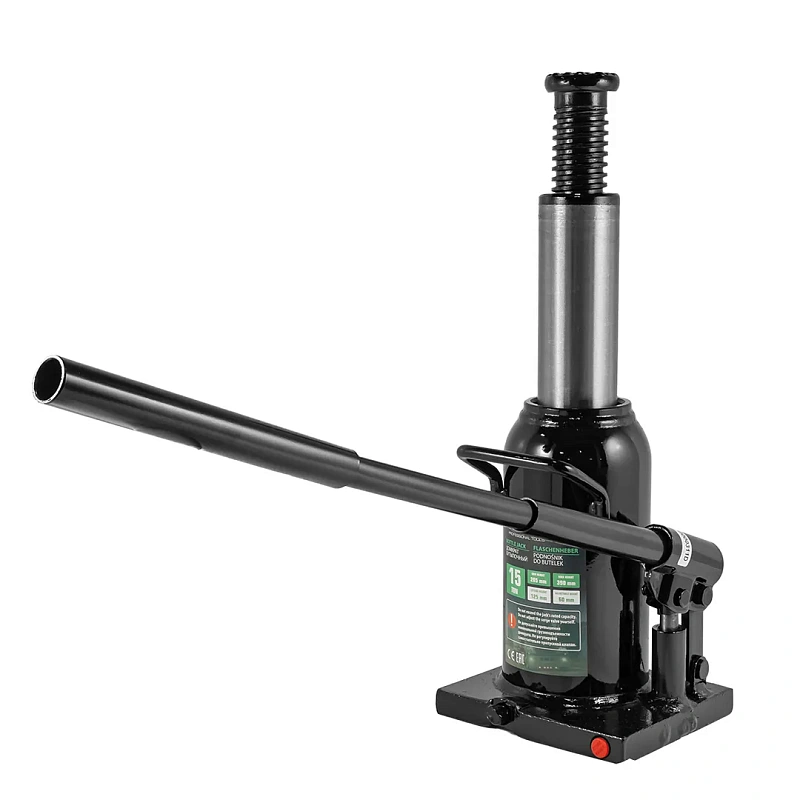 Домкрат бутылочный с клапаном 15 т, 230-460 мм, RockForce RF-T91504(Euro)