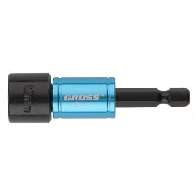 Торцевая головка под шуруповерт, магнит. Nut-Driver, 12 мм, S2 Gross 11621