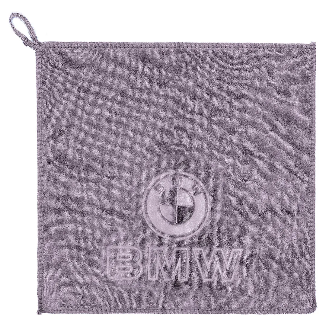 Салфетка чистящая микрофибра с логотипом 30*30 см 3 шт/уп Forsage F-NHE33 BMW