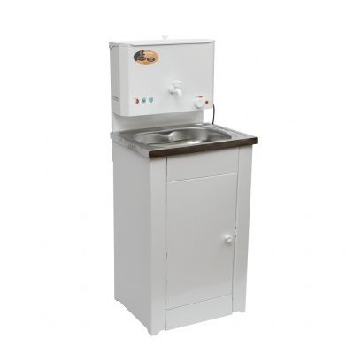 Умывальник дачный с подогревом КОМФОРТ 74/4/6 (белый) Вихрь 74/4/6