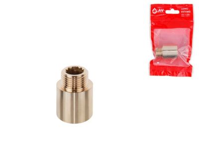 Удлинитель 1/2" вн.-нар.х25 мм, инд. упак. AV Engineering AVE301016
