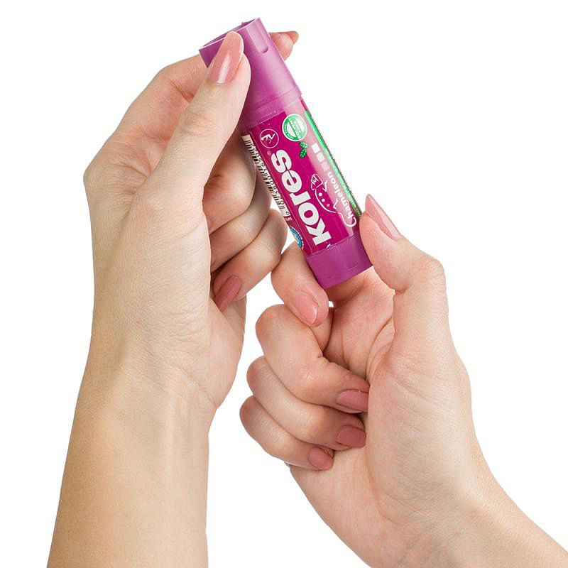 Клей-карандаш Kores "Хамелеон", 15 г