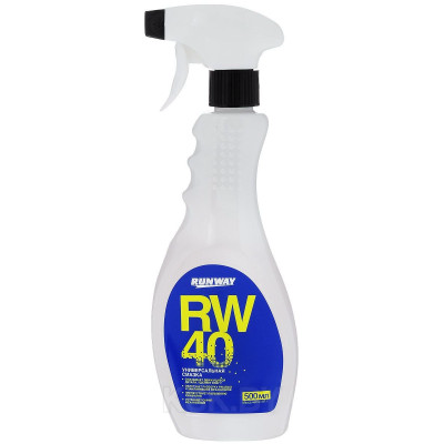 Смазка универсальная RW-40 500 мл. спрей проникающий RUNWAY RW4001