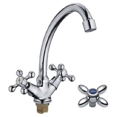 Смеситель для кухни, латунь, хром Ledeme L5927