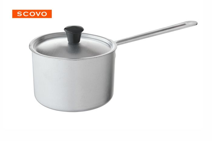 Кастрюля 1 л с мет. ручкой с крышкой, РОССИЯ Демидовский МТ-064