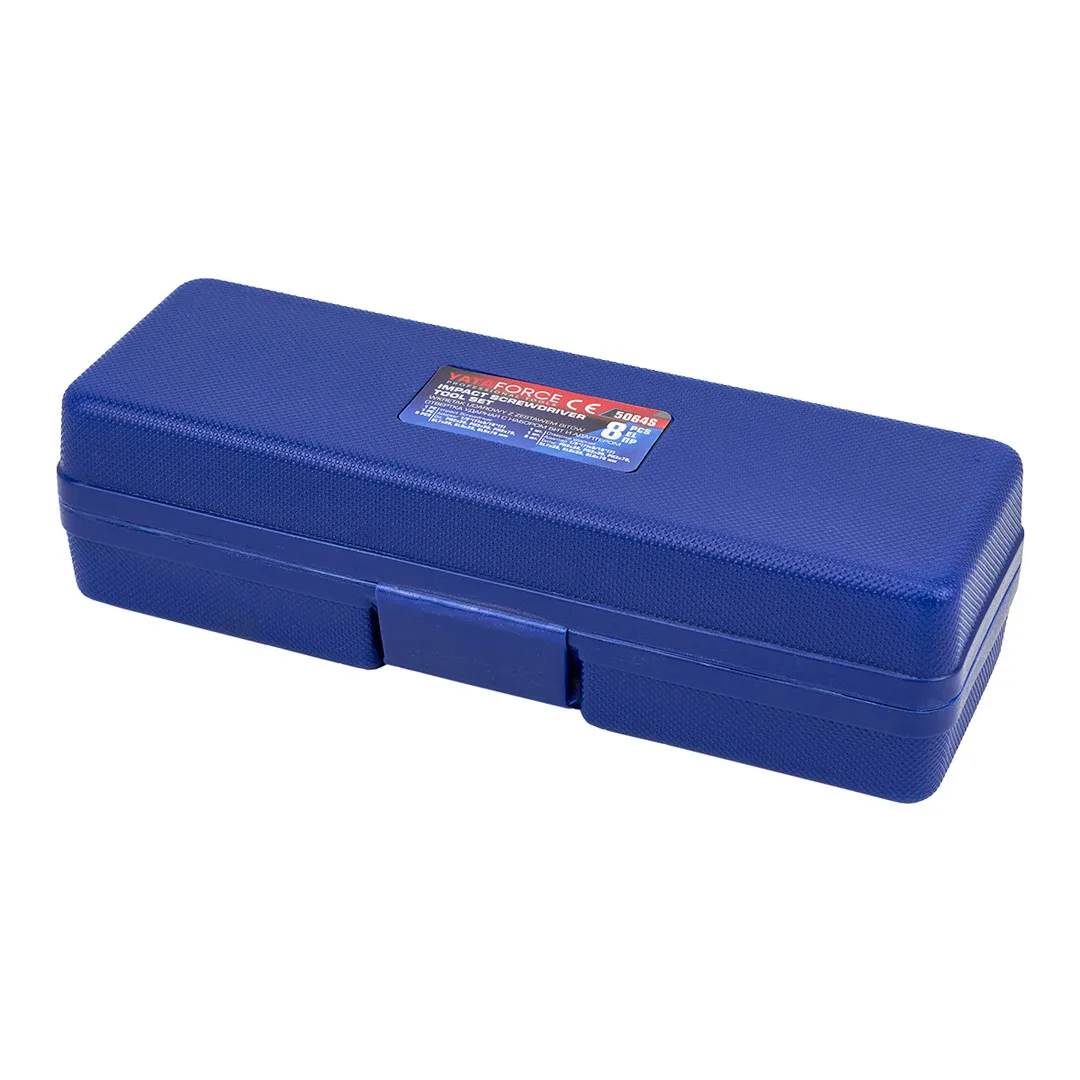 Отвертка ударно-поворотная с набором бит и адаптером 8 пр YATAFORCE YF-5064S