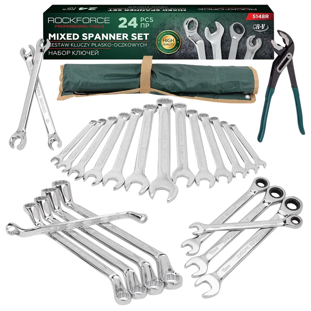 Набор ключей универсальный 24 пр. RockForce RF-5148R