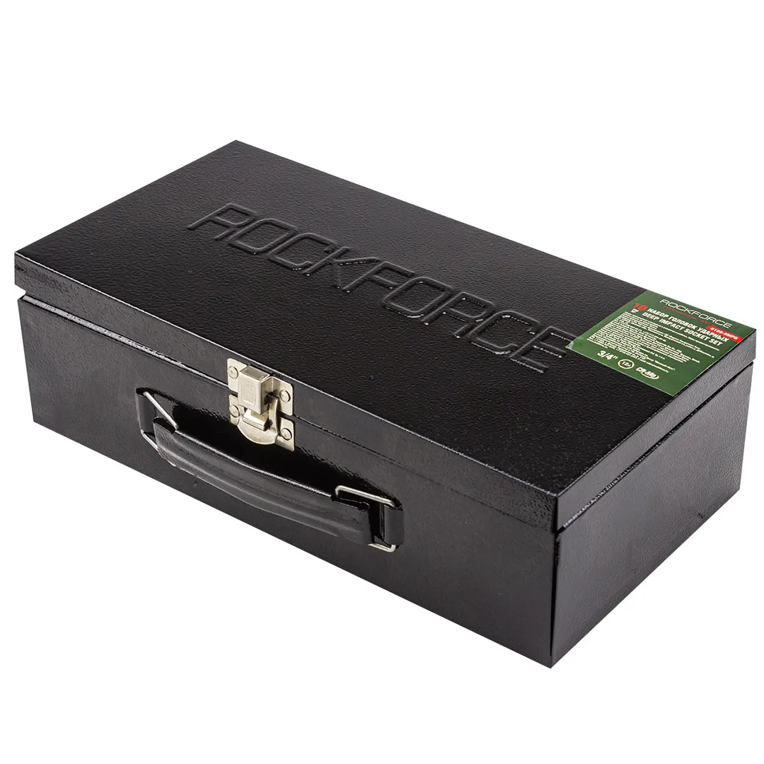 Набор головок ударных глубоких 3/4'' 10 пр 12-гр 17-46 мм RockForce RF-6108-9MPB