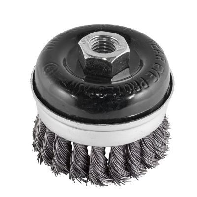 Кордщетка чашеобразная 75 мм RockForce RF-BWG103