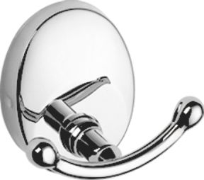 Крючок-вешалка, латунь, хром Ledeme L3305-2
