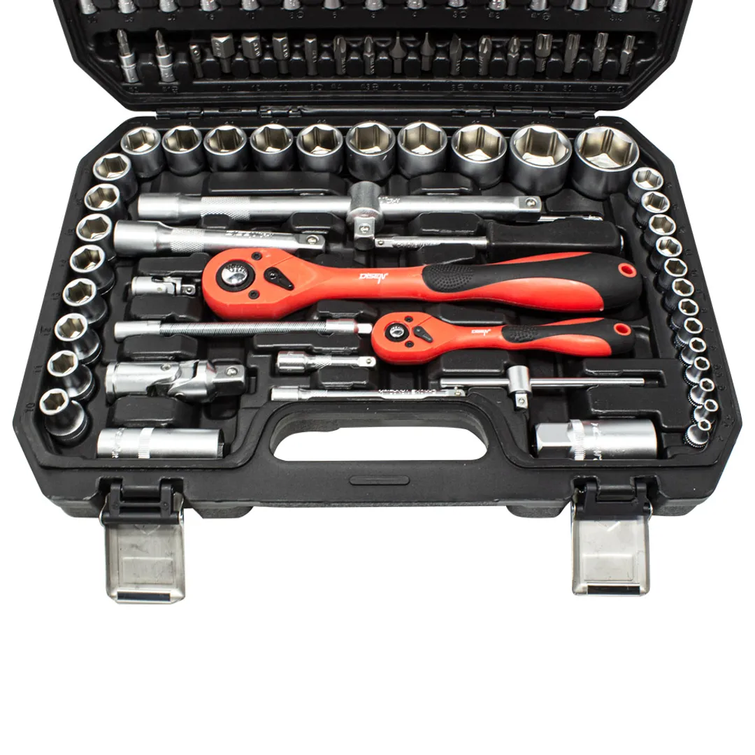 Набор инструментов 94 пр. 1/4''&1/2'' 6-гр. DISEN DS-4941-5