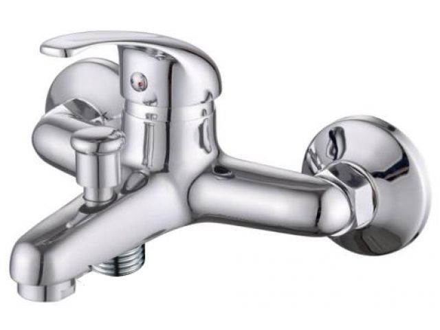 Смеситель для ванны D35-A, серия 260, короткий монолитный излив, без эксцентриков ECONOCE EC0261