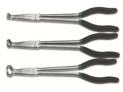 Длинногубцы 280мм с круглым захватом d13мм Toptul DFAE1211