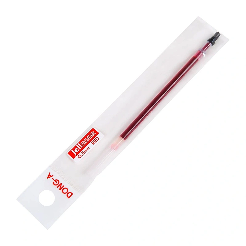 Стержень гелевый "Jell-Zone", 0.5 мм, 127 мм, красный