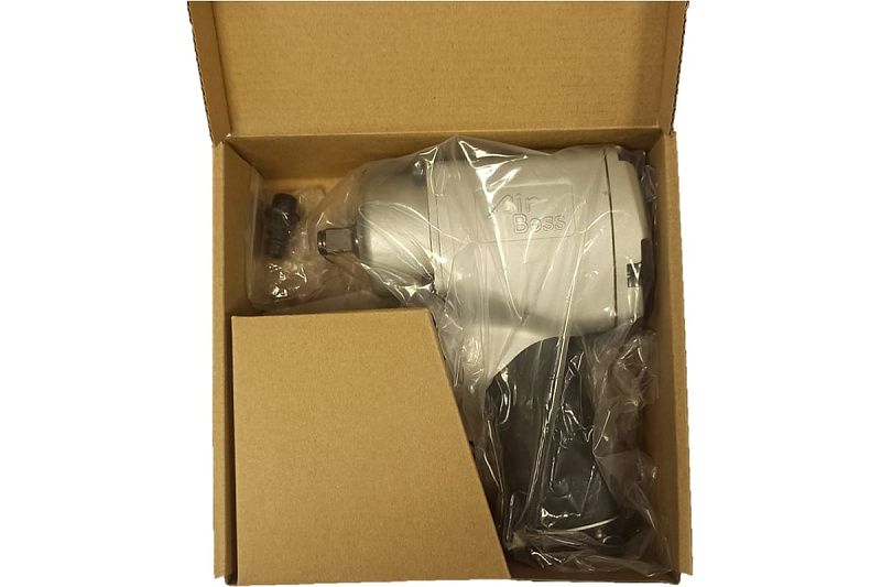 Пневмогайковерт 36-525Н/м, 850Н/м, 7400об/мин, 1/2" AirBoss AB-1900P