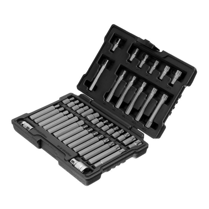 Набор бит HEX, Torx, Spline 10 мм CrV, 42 пр. Stels 11318