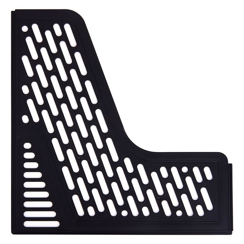 Лоток для бумаги вертикальный "Deli", черный