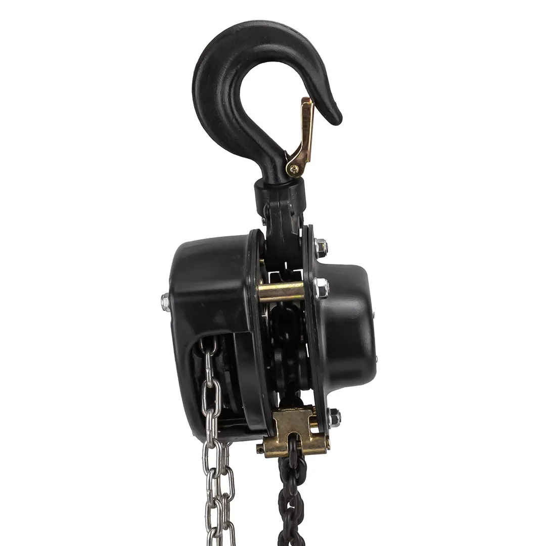 Таль механическая подвесная с лепестковым механизмом фиксации цепи натяжения, 3 т, длина цепи - 3 м RockForce RF-TRC90301A