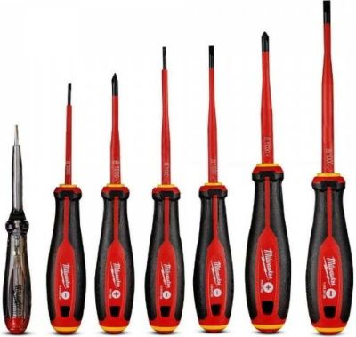 Отвертки Milwaukee VDE 7шт 4932478739