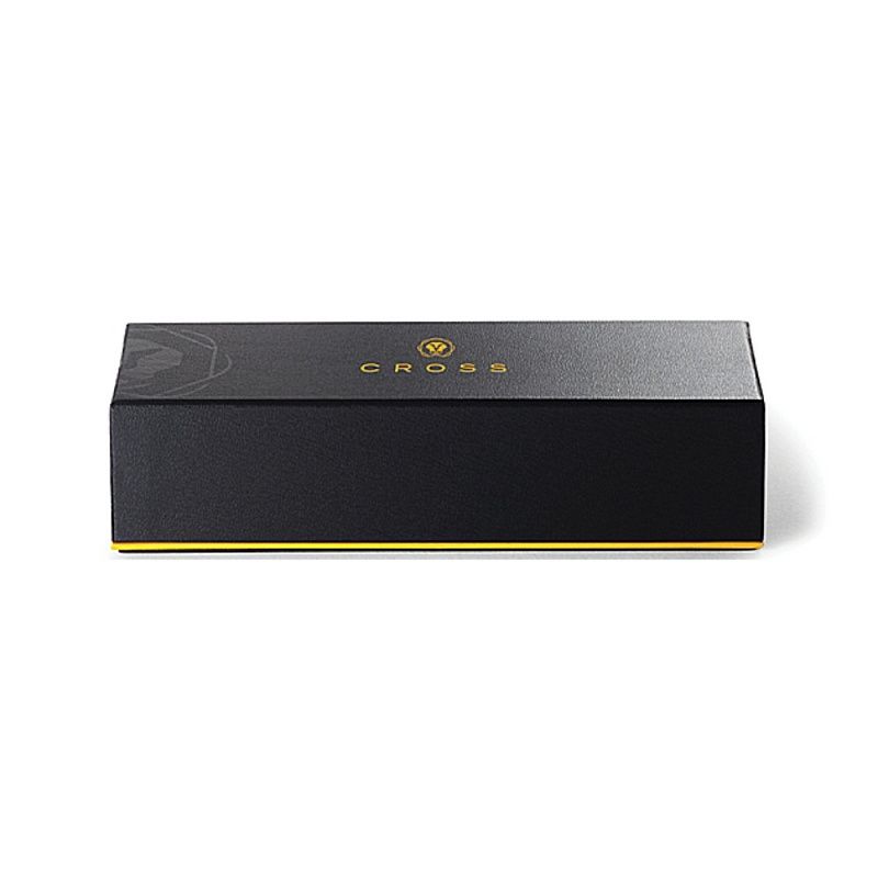 Ручка шариковая автоматическая Cross "Beverly Black Lacquer", 0.7 мм, черный, стерж. черный