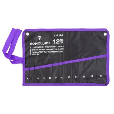 Органайзер тканевый для набора ключей 12 пр 430х285 мм Помощник 5121P-P