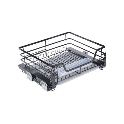 Сушка нижн.база FLAT LINE 600, черный AKS 90621