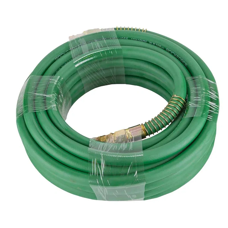 Шланг резиновый воздушный армированный с быстросъемами 10x16 мм, 10 м RockForce RF-AHF-1010