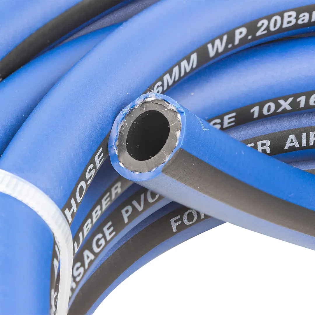 Пневмошланг воздушный резиновый армированный 10х16 мм, 10 м Forsage F-AHC-52H