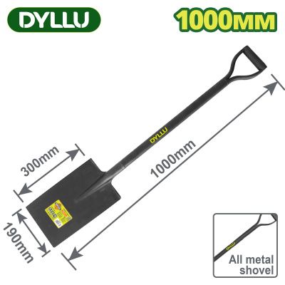 Лопата совковая из стали 1000 мм DYLLU DTSE3334