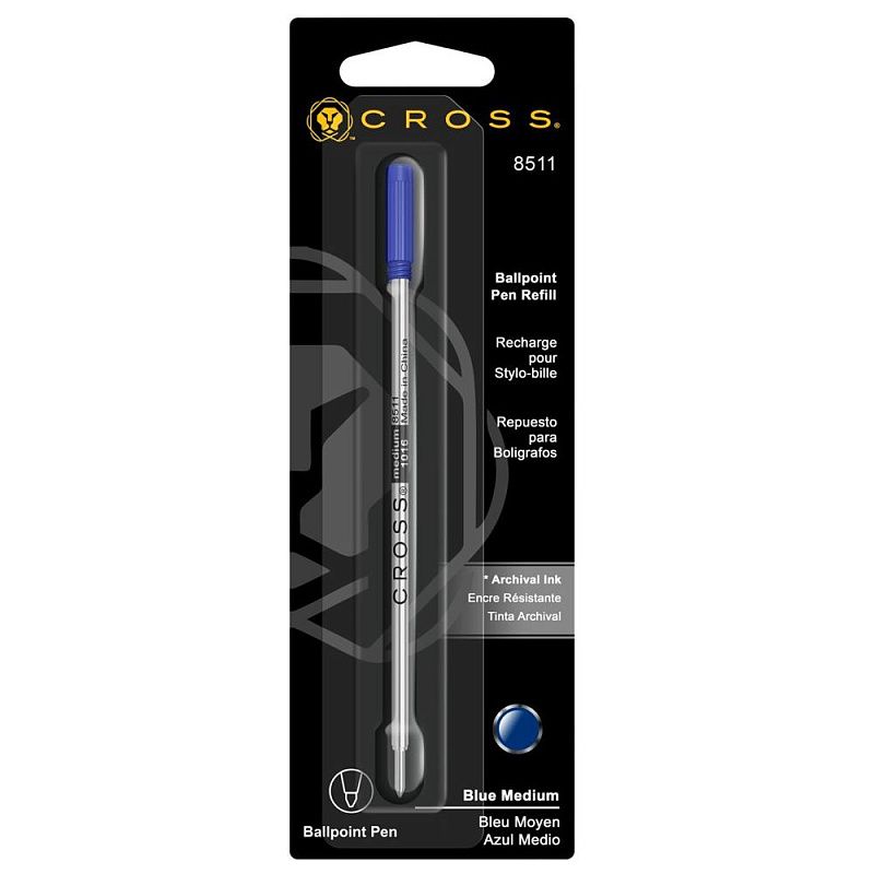 Стержень шариковый "Cross", 0.7 мм, 114 мм, синий