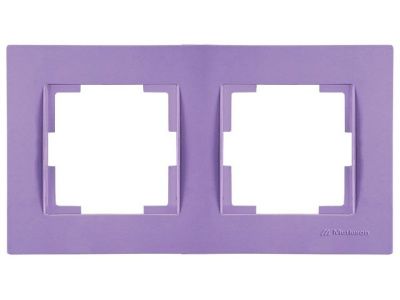 Рамка 2-ая горизонтальная пурпурная, RITA, Mutlusan 22208001225