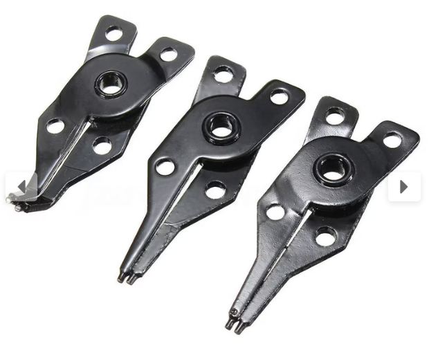 Съемник стопорных колец со сменными губками прямой/угловой, сжим/разжим 4 пр Force 904U3