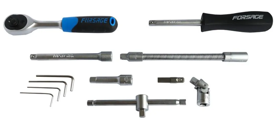 Набор инструментов 46 пр. 1/4'' 6-гр. Forsage F-2462-5