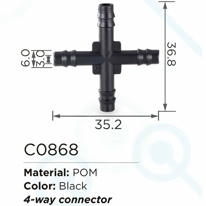 Клипса для крепления внутренней обшивки а/м GM пластиковая, 100 шт Forsage C0868(GM)