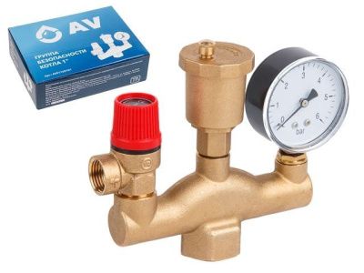 Группа безопасности котла 1'' AV Engineering AVE1160101