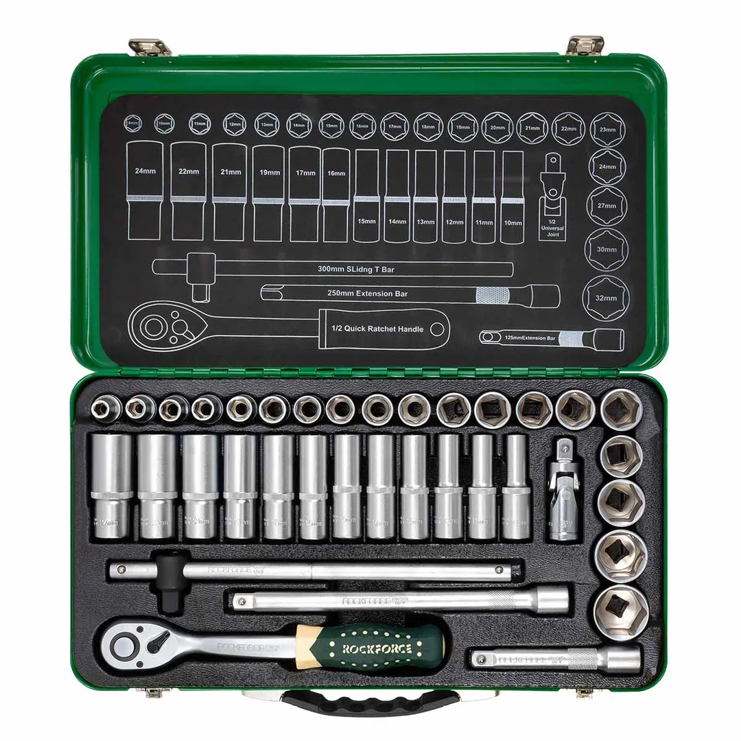 Набор инструментов 36 пр. 1/2'' 6-гр RockForce RF-4362M