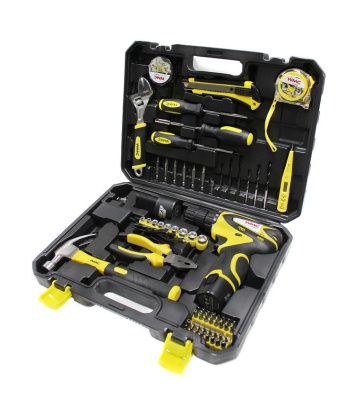 Шуруповерт аккумуляторный с набором инструментов 68 пр. WMC TOOLS WMC-2068