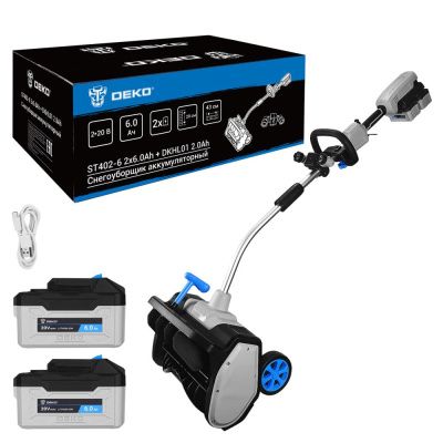Снегоуборщик аккумуляторный ST402-6 DEKO 083-4444