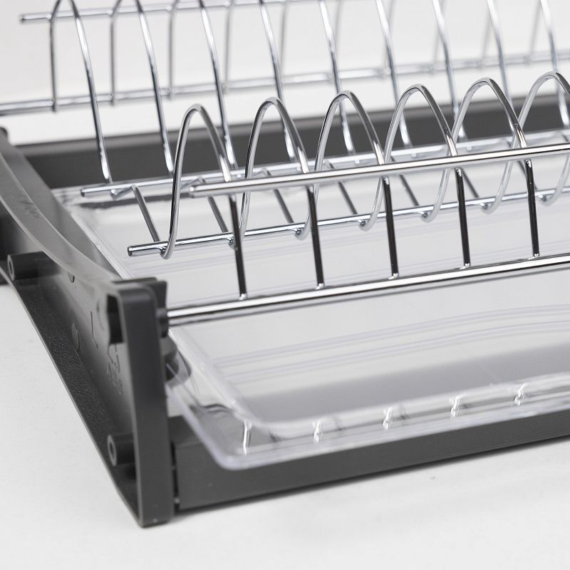 Сушка для посуды 600 HUGO с профилем нерж. сталь, хром AKS 113247