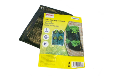 Сумка-плантатор ПВХ настенная 490х400 мм, 4 кармана 140х200 мм WMC TOOLS WMC-TG4003022